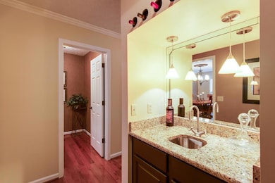 Wet Bar with Granite