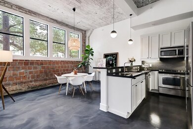 Large kitchen.