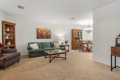Formal Living Room opens to the Dining Room. Perfe