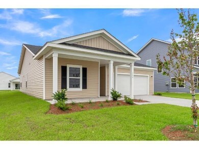 View of front of home with a front lawn