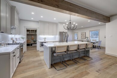 Another view of the spectacular kitchen with a sne