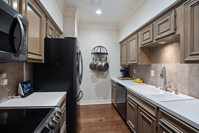 The kitchen has recently replaced appliances and plenty of storage!