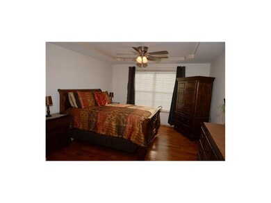 Master bedroom with plenty of room for a king bed,