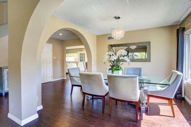 Elegant dining room.