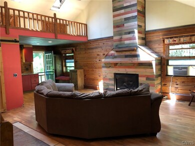 Entering the front door, natural light streams in