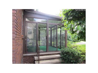 There is a 3 season room on the back of the home.