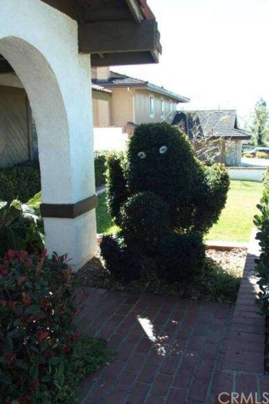 Even the plants greet you.
