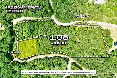 Map / location featuring property boundaries highl