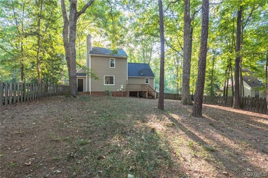 View of back of property