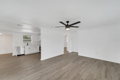 Living and dining area