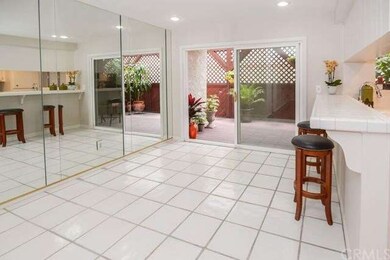 Dining Room leads to the patio 