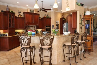 Elegant Bar overlooking Kitchen
