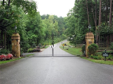 View of the Main (East) Gate of the community.  Th