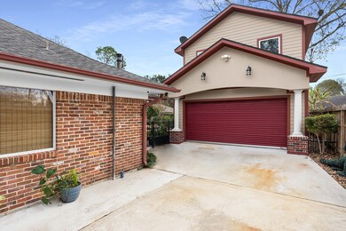 Two car garage converted to a one car garage with
