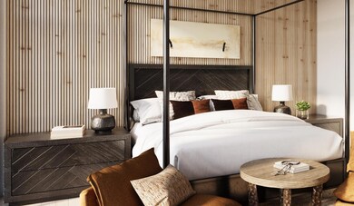 Bedroom Detail Render - Mountain Shadow