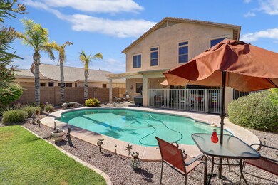 Backyard perfect for entertaining