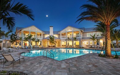 Tidewater Amenity Center at night
