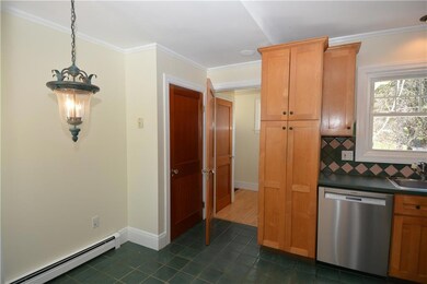 Breakfast nook and pantry closet in...