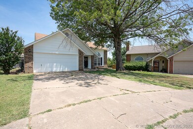 Two car garage on cul de sac
