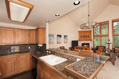 Kitchen opens to Dining/Living Area