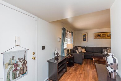 Looking into the living room