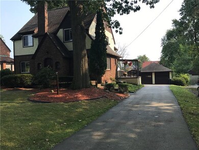 Driveway and 2 car garage