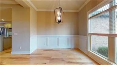 Dining Room with Wainscoting