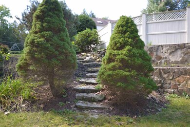 Garden steps add intrigue and mystique to the land