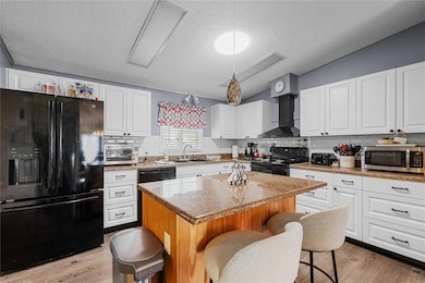 And, a kitchen island