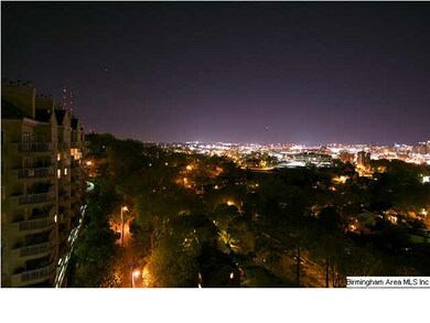 A magical view of the City of Birmingham and Highl
