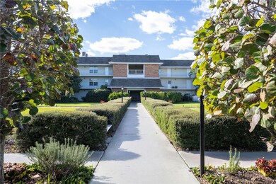 Lush landscaping to entrance