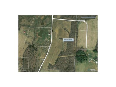 Aerial view of the 26.50 acre parcel