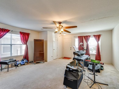 Half bath just to the left of front door and lots of natural light!
