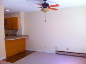 Dining room with patio access