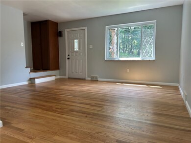 Large living room with hardwood floors
