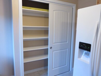 pantry in kitchen