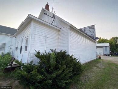 East side of home