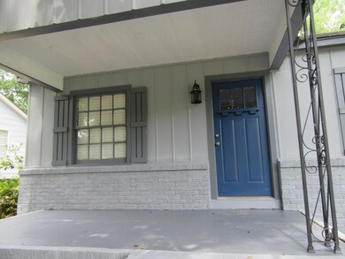 Covered front porch