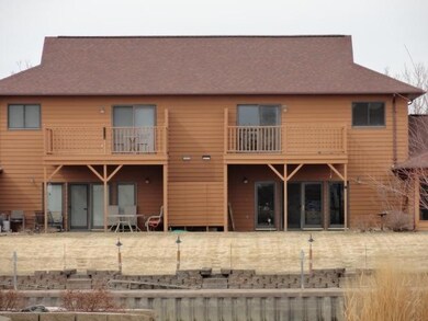 Rear view of Condo