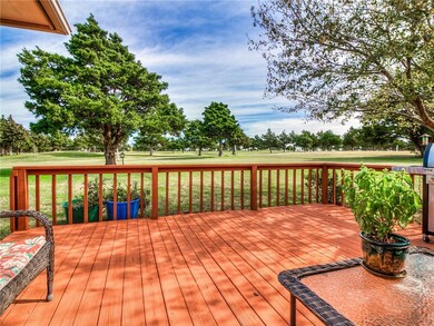 Back deck overlooking #16 International Golf Cours