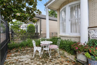 Brick Patio Super for Morning Coffee & Croissants!