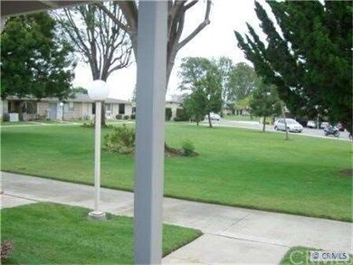 View of greenbelt from porch