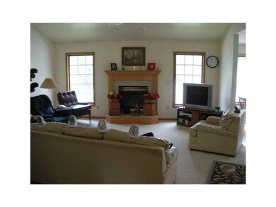 Fireplace.