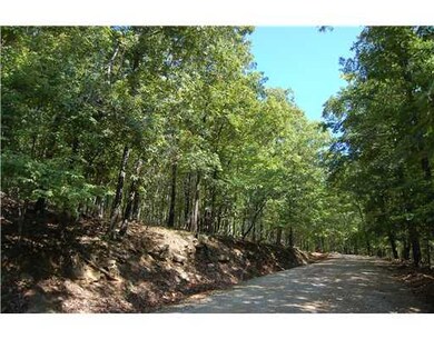 Land. Property to the left of the road