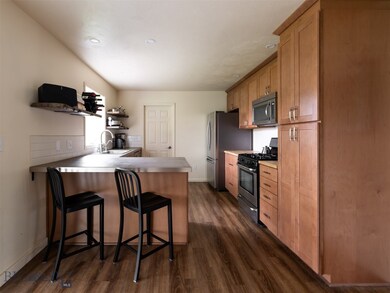 Updated cabinetry and appliances