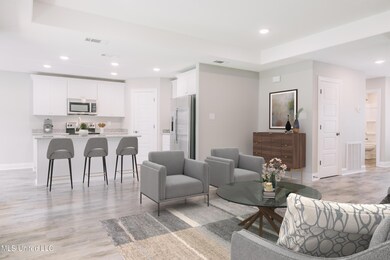 Family room - virtually staged