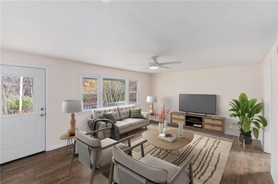 Large living space furnished