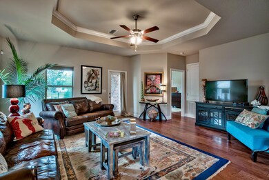Living Room, patio access
