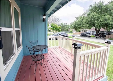 View of wooden porch