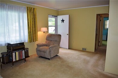 Large window lets in lots of light